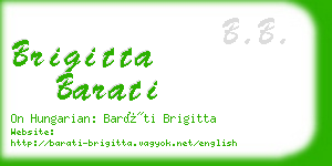 brigitta barati business card